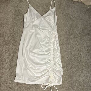 City Triangles White Mini Bodycon Dress XS